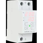 Реле напряжения c контролем тока Welrok VI-50 red