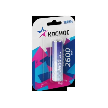 Аккумулятор 2600мАч 18650 Li-ion 1BL