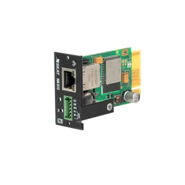 SNMP-модуль NM810 для однофазных ИБП SKAT-UPS, типоразмер 1, 1x10/ Mb/s, Wi-Fi, релейный выход