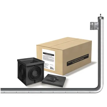 Комплект электролитического заземления 6 м горизонтальный INOX