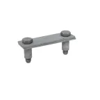 Держатель для полосы с резьбовыми заклёпками 50 мм L100 мм TDZ