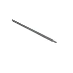 Штырь заземлителя безмуфтовой с конусом морзе d16 мм L1500 мм TDZ