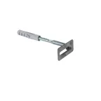 Держатель фасадный с крючком L120 мм HDZ