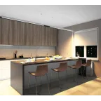 Светильник линейный 42 Вт 1500 мм 3000 К бел. DENKIRS DK9153-WH