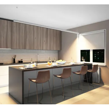 Светильник линейный 72 Вт 3000 мм 3000 К бел. DENKIRS DK9303-WH