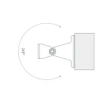 Держатель SL-LINE поворотный (ARL, Металл)