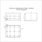 Пластина соединительная Профи-Стандарт 150х100 (2,0 мм)
