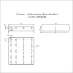 Пластина соединительная Профи-Стандарт HDZ 200х50