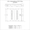 Лоток перфорированный Профи INOX (AISI 316) 300х50x6000 (1,0 мм) (12 м/уп)