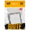 BRITE Выключатель 2-клавишный проходной 10А безвинтовое крепление ВС11-2-6-БрАБ арктический белый IEK