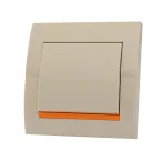 DERIY Выключатель ПБТ крем