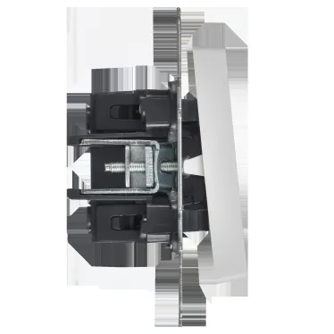 BRITE Выключатель 3-клавишный 10А ВС10-3-0-БрАБ арктический белый IEK