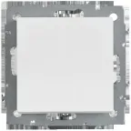 BRITE Выключатель 1-клавишный проходной 10А ВС10-1-6-БрАБ арктический белый IEK