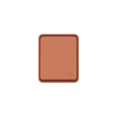 AtlasDesign PROFI IP54 О/У 1-клавишный ВЫКЛЮЧАТЕЛЬ с самовозвратом 10 АХ, ТЕРРАКОТОВЫЙ
