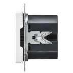 BRITE Розетка USB A+C 45Вт высокоскоростная зарядка РЮ11-2-БрБ белый IEK