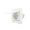 DERIY Розетка с/з с крышкой ПБТ белый