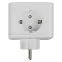 Разветвитель сетевой с выключателем, с/з,2 гнезда.2USB+1TYPE C 16А, 3500Вт Белый. S-GES2-16SBUC WHITE