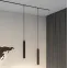 Светильник подвесной SMART HANG 9 Вт DIM 2700 К-6000 К черн. DENKIRS DK8008-BK