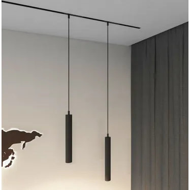 Светильник подвесной SMART HANG 9 Вт DIM 2700 К-6000 К черн. DENKIRS DK8008-BK