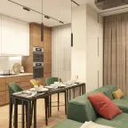 Светильник подвесной SMART HANG 9 Вт DIM 2700 К-6000 К черн. DENKIRS DK8008-BK