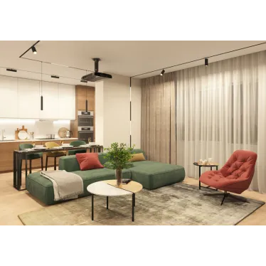 Светильник подвесной SMART HANG 9 Вт DIM 2700 К-6000 К черн. DENKIRS DK8008-BK