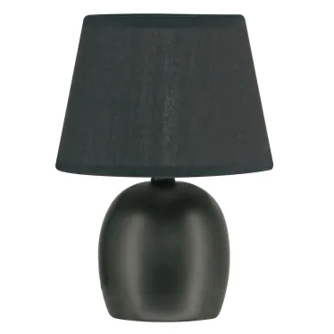 Светильник настольный декоративный под лампу Е14 40W Механический выключатель Черный ТМ UML-B304 E14 BLACK