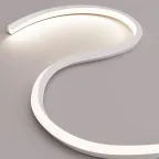Профиль силиконовый WPH-FLEX-1616-TWIST-S11-10m WHITE (ARL, Силикон)