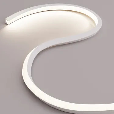 Профиль силиконовый WPH-FLEX-1616-TWIST-S11-10m WHITE (ARL, Силикон)