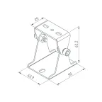 Держатель SL-LINE поворотный (ARL, Металл)