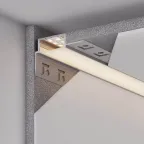 Профиль FANTOM-W20-H10-EDGE-2000 ANOD (Arlight, Алюминий)