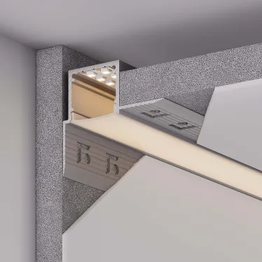 Профиль FANTOM-W20-H20-EDGE-2000 ANOD (ARL, Алюминий)
