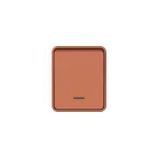 AtlasDesign PROFI IP54 О/У 1-клавишный ВЫКЛЮЧАТЕЛЬ с подсветкой 10 АХ, ТЕРРАКОТОВЫЙ