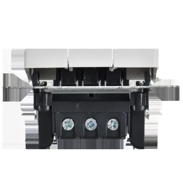 BRITE Выключатель 3-клавишный 10А ВС10-3-0-БрАБ арктический белый IEK