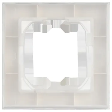 BRITE Рамка 1-местная IP44 РУ-1-БрАБ-44 арктический белый IEK