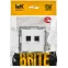 BRITE Розетка компьютерная двойная RJ45 кат.6 РК11-2-БрАБ арктический белый IEK