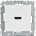 BRITE Розетка HDMI РHDMI-0-БрАБ арктический белый IEK