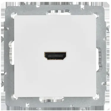 BRITE Розетка HDMI РHDMI-0-БрАБ арктический белый IEK