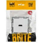 BRITE Розетка HDMI РHDMI-0-БрАБ арктический белый IEK