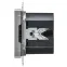 BRITE Розетка USB A+C 45Вт высокоскоростная зарядка РЮ11-2-БрС сталь IEK