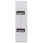 Тройник электрический поворотный на 2 розетки + 2USB 10А белый SPF-2-FL-USB