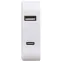 Тройник электрический поворотный на 2 розетки + 2USB A+C 10А белый SPF-2-FL-USBC