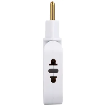 Тройник электрический поворотный на 2 розетки + 2USB A+C 10А белый SPF-2-FL-USBC