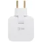 Тройник электрический поворотный на 2 розетки + 2USB A+C 10А белый SPF-2-FL-USBC