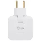 Тройник электрический поворотный на 2 розетки + 2USB A+C 10А белый SPF-2-FL-USBC