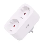 Умный сетевой разветвитель Wi-Fi 2 гнезда 16A До 3680Вт Голосовое управление приложение UnielSmart TM Uniel USH-A102 2G/WF WHITE