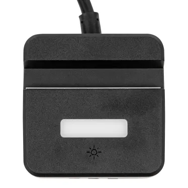 Удлинитель серии Standard с заземлением шнур 1,5м 2 гнезда 3 USB 16А держатель для телефона Черный ТМ Uniel S-GCD2-1,5SBUH BLACK