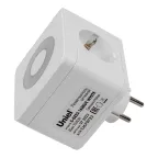 Разветвитель сетевой с выключателем, с/з,2 гнезда.2USB+1TYPE C 16А, 3500Вт Белый. S-GES2-16SBUC WHITE