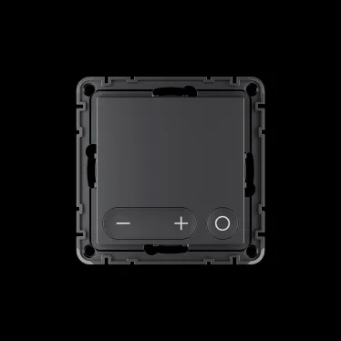 ATLASDESIGN SMART Термостат программируемый для электрического теплого пола, Zigbee, 16 А, мех., ЧЕРНЫЙ