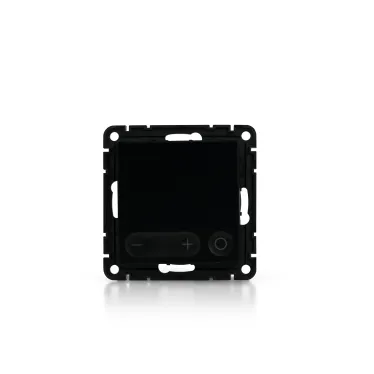 ATLASDESIGN SMART Термостат программируемый для электрического теплого пола, Zigbee, 16 А, мех., ЧЕРНЫЙ