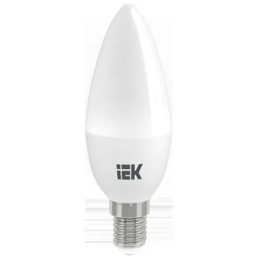 Лампа светодиодная C35 свеча 5Вт 230В 4000К E14 IEK